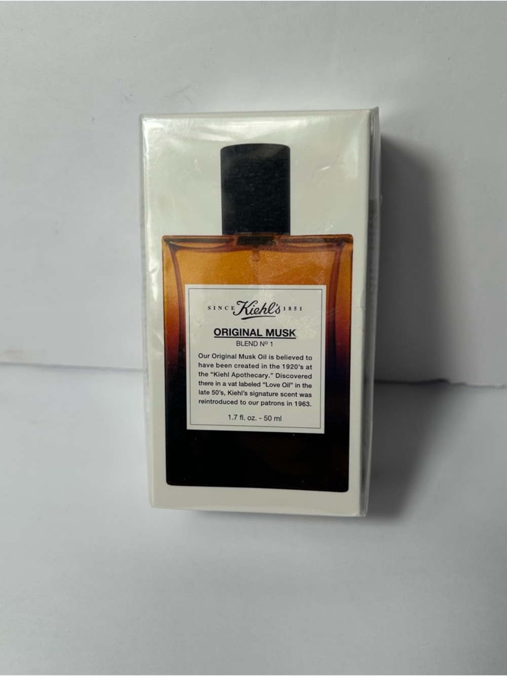 New Kiehls Original Musk Blend Natural Spray Unisex 1.7 Oz  50ml Eau De Toilette